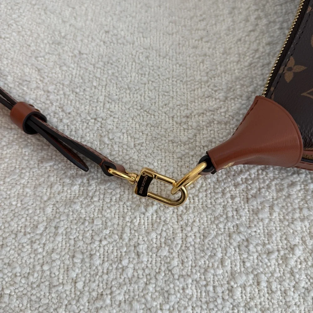 Louis Vuitton Monogram Hobo Loop Crossbody Shoulder Bag